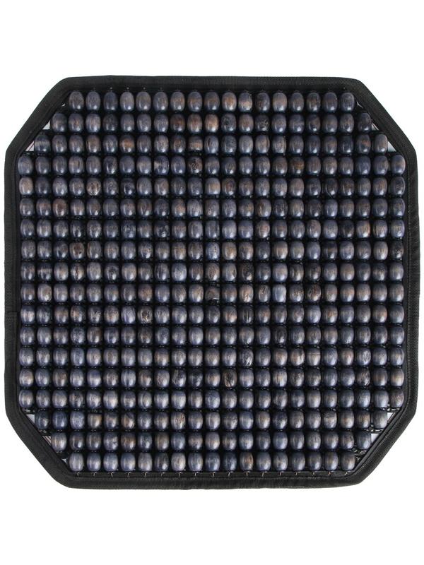 Накидка-массажер на сидение Nova Bright из  шариков, черный