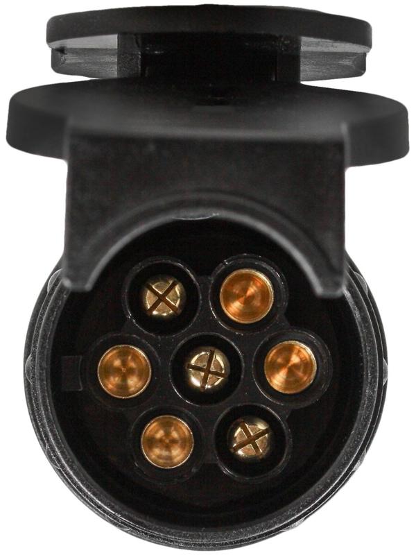 Адаптер розетки фаркопа с 13 контактов ЕВРО на 7 контактов (ATE-08)