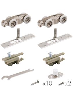 Комплект для раздвижных дверей Comfort - PRO SET 1.rollers.80.CFA170