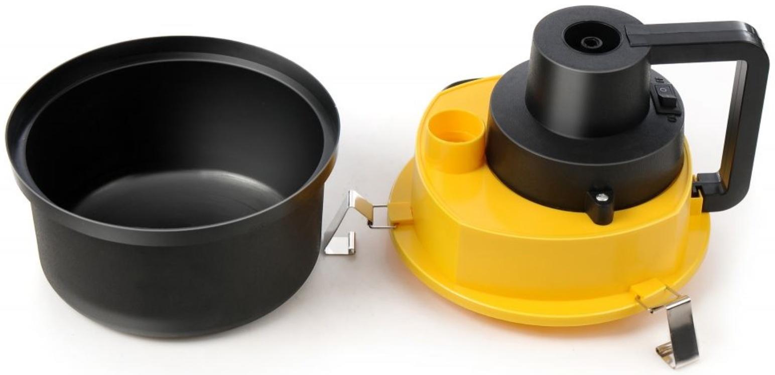 Пылесос автомобильный Starwind CV-120, черный/желтый, 93 Вт