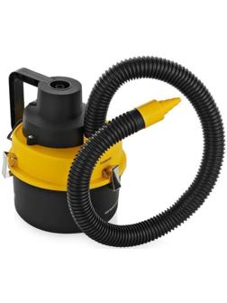 Пылесос автомобильный Starwind CV-120, черный/желтый, 93 Вт
