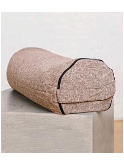 Болстер валик, 60х22 см, цвет коричневый