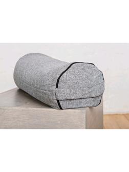 Болстер валик, 60х22 см, цвет серый