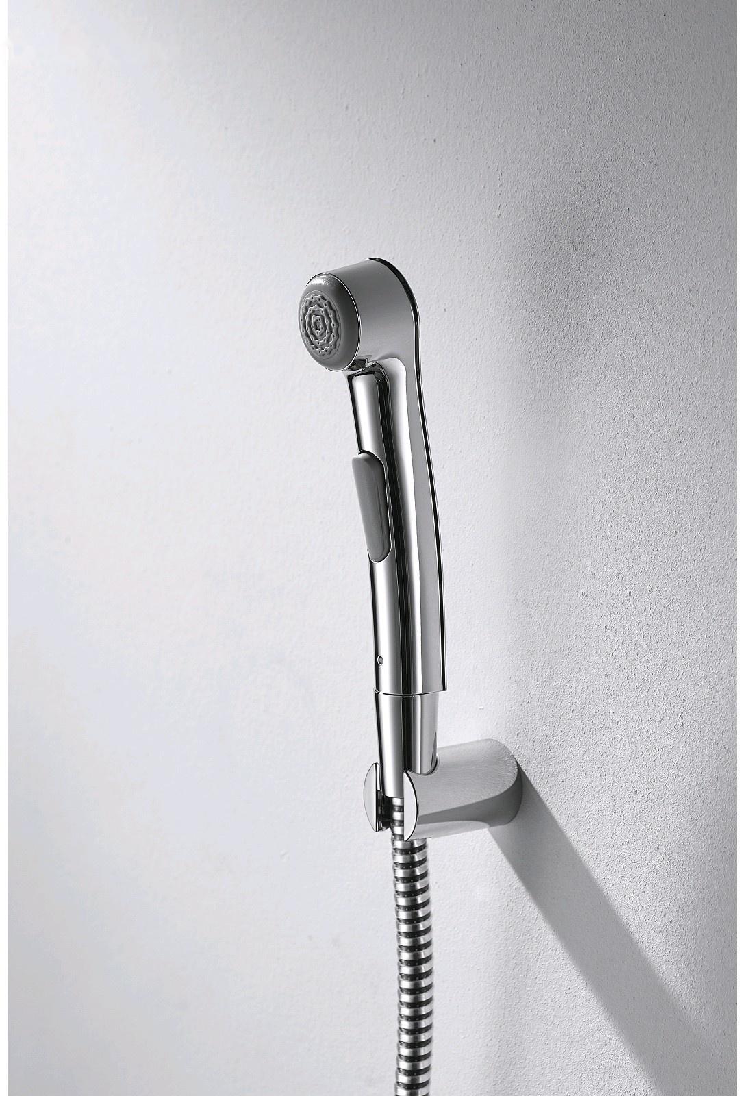 Гигиенический душ BRAVAT Fit D91112CP-RUS, с настенным держателем и шлангом, шланг 1,5 м