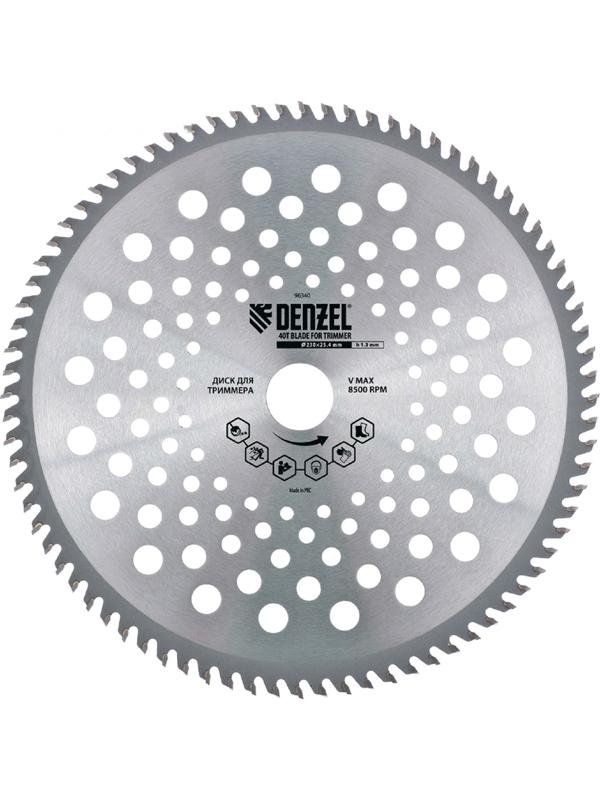 Диск для триммера Denzel 96340, 230х25.4х1.3 мм, 40 зубьев