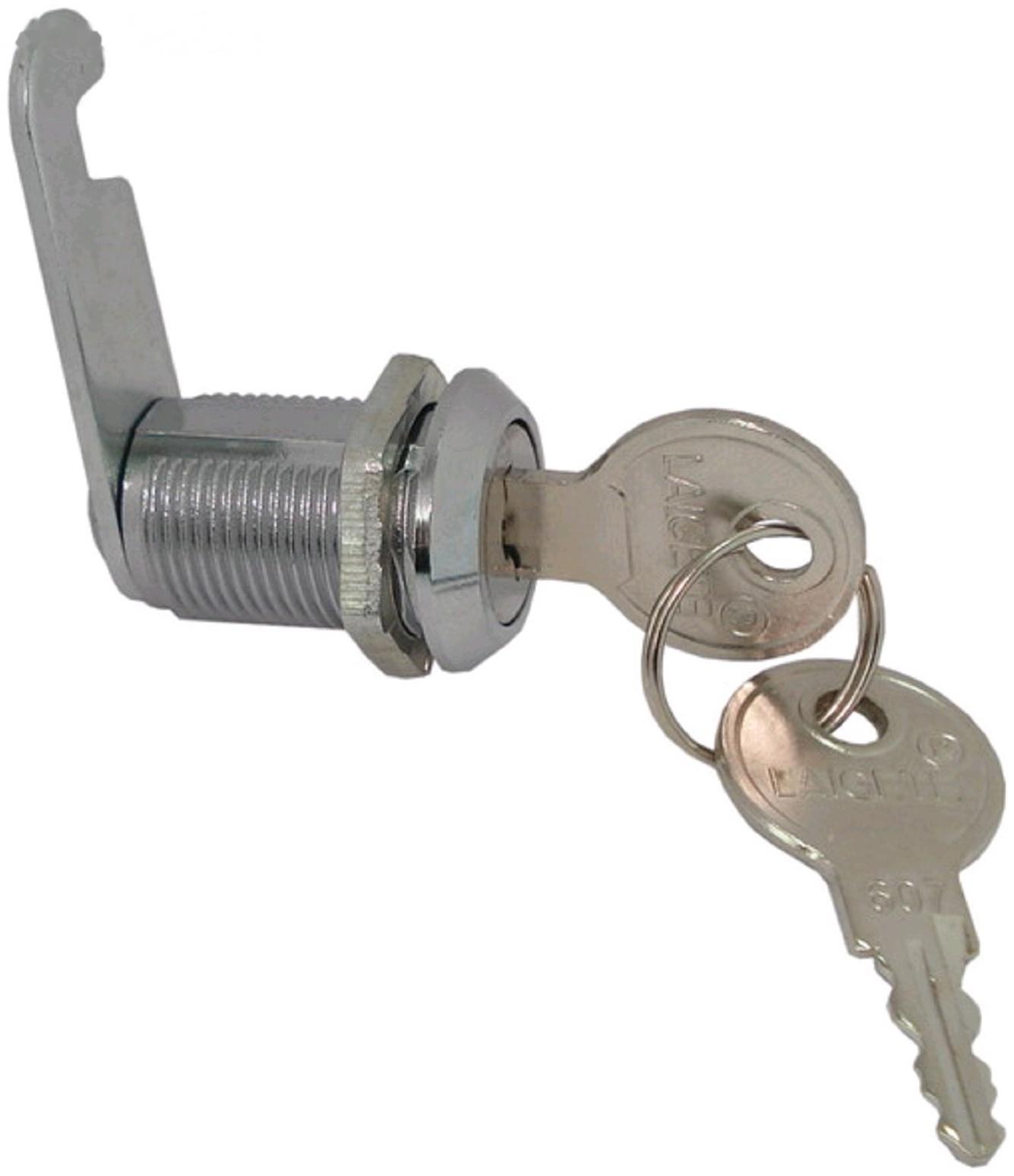 Замок почтовый MARLOK 25мм, металлический ключ