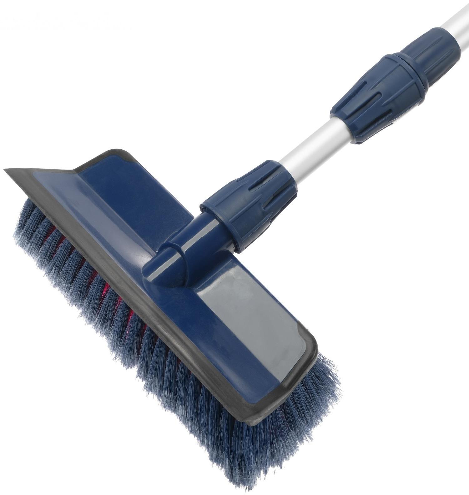 Щётка для мытья City Up СU-617 165 см, телескопическая, водосгон, с краном