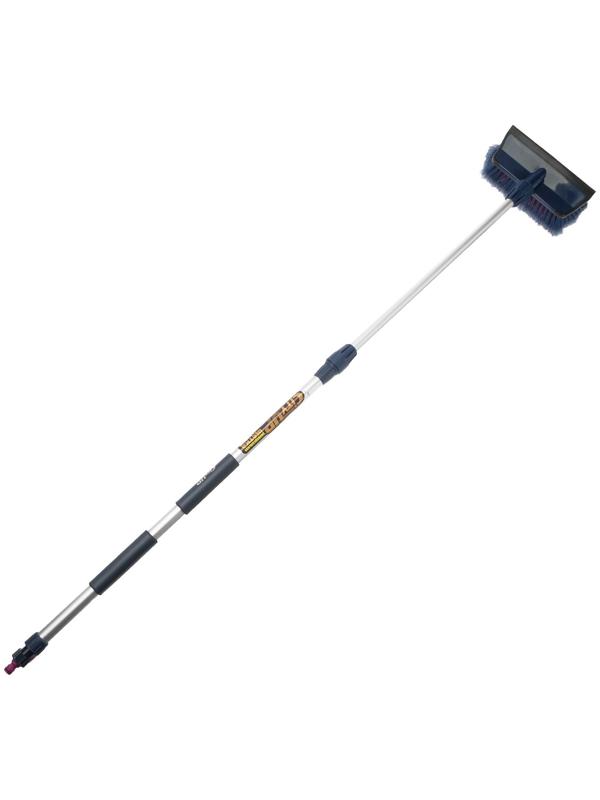 Щётка для мытья City Up СU-617 165 см, телескопическая, водосгон, с краном