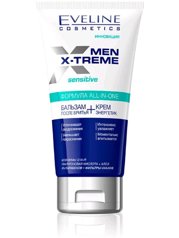 Бальзам-крем после бритья 2 в 1 Eveline Men X-Treme, 150 мл