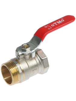 Кран шаровой OTMO, внутренняя/наружная резьба 1