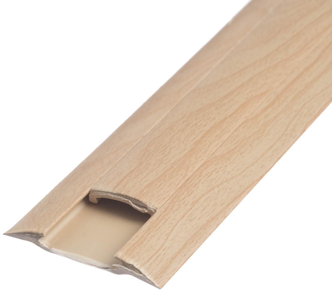 Порог с монтажным каналом 36мм 0,9м Идеал, Клен