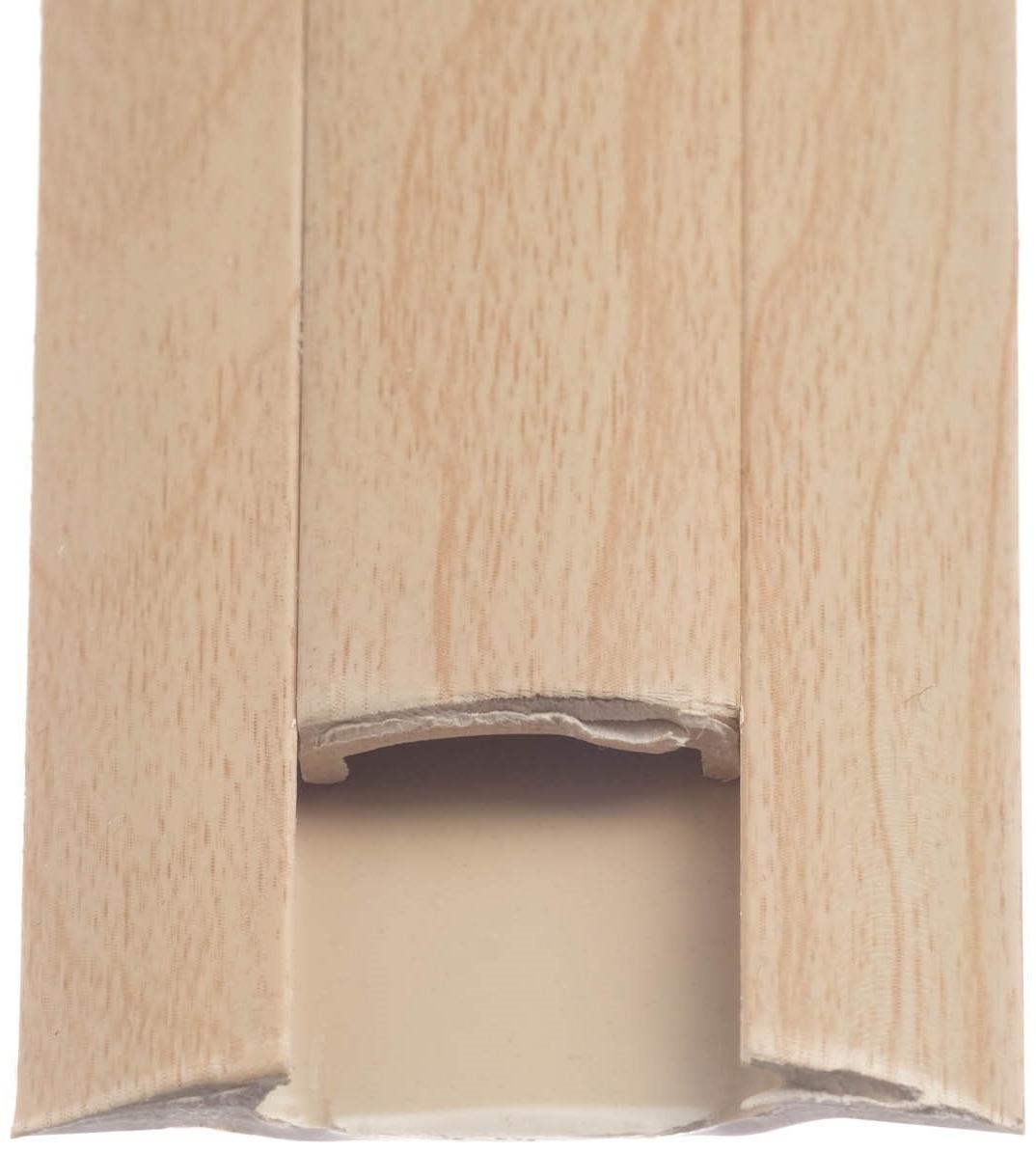 Порог с монтажным каналом 36мм 0,9м Идеал, Клен