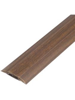 Порог с монтажным каналом 36мм 0,9м Идеал, Орех