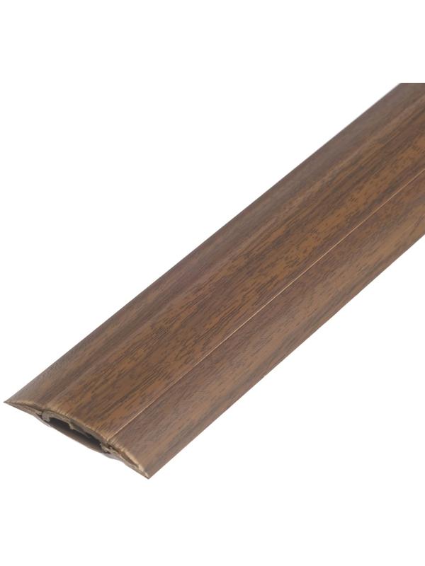 Порог с монтажным каналом 36мм 0,9м Идеал, Орех