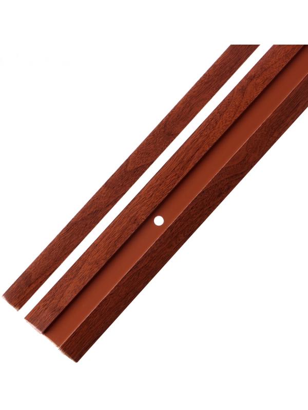 Порог с монтажным каналом 36мм 0,9м Идеал, Ольха