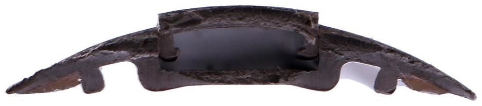 Порог с монтажным каналом 36мм 0,9м Идеал, Каштан