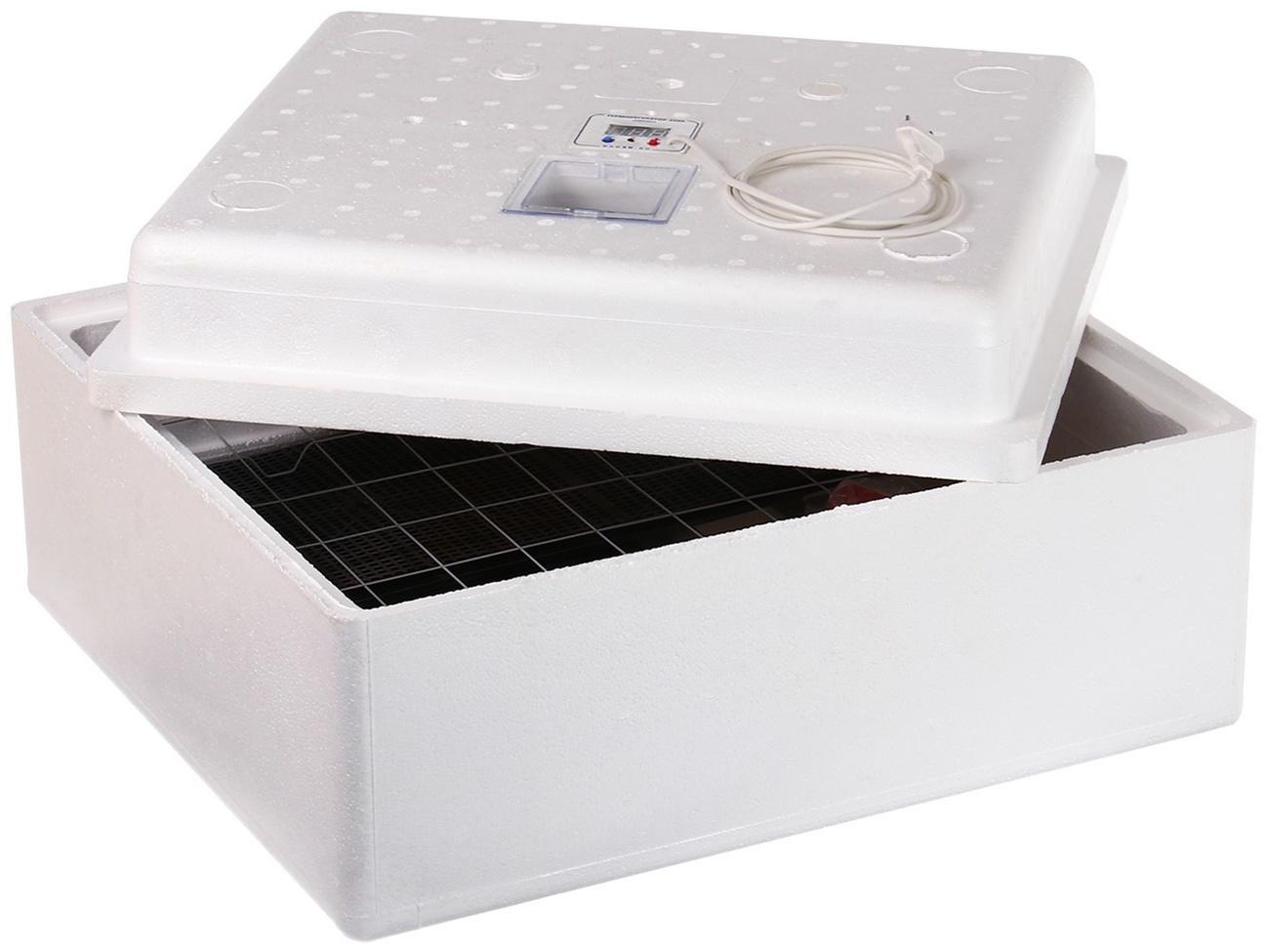 Инкубатор бытовой, на 63 яйца, автоматический переворот, цифровой термометр, 220 В