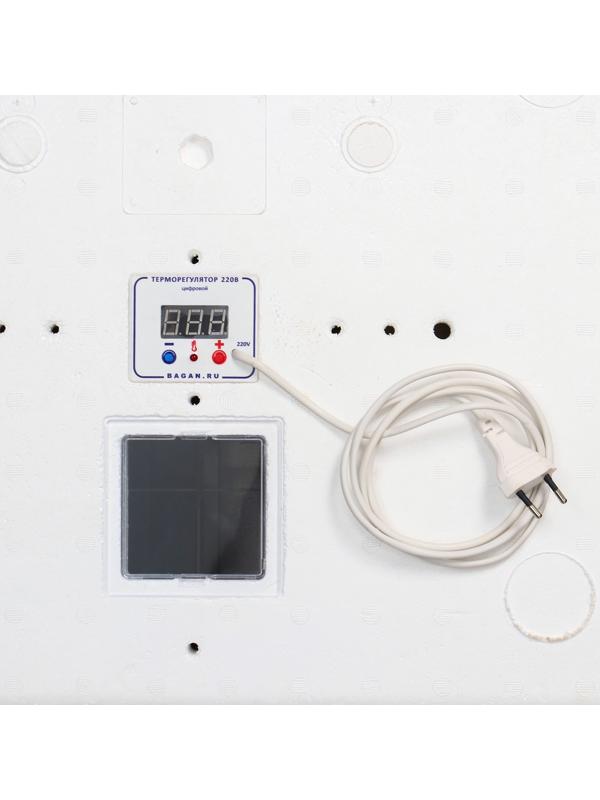 Инкубатор бытовой, на 63 яйца, автоматический переворот, цифровой термометр, 220 В