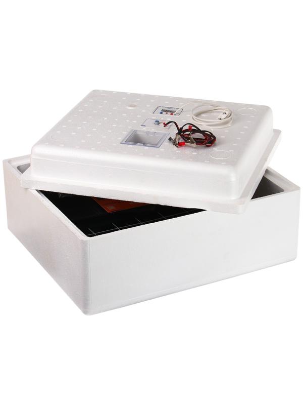 Инкубатор бытовой, на 63 яйца, автоматический переворот, цифровой термометр, 220 В/12 B