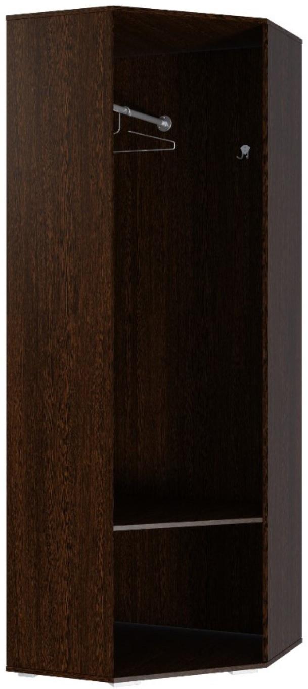 Шкаф угловой Ника, 701х701х2032х354, Венге/Лоредо