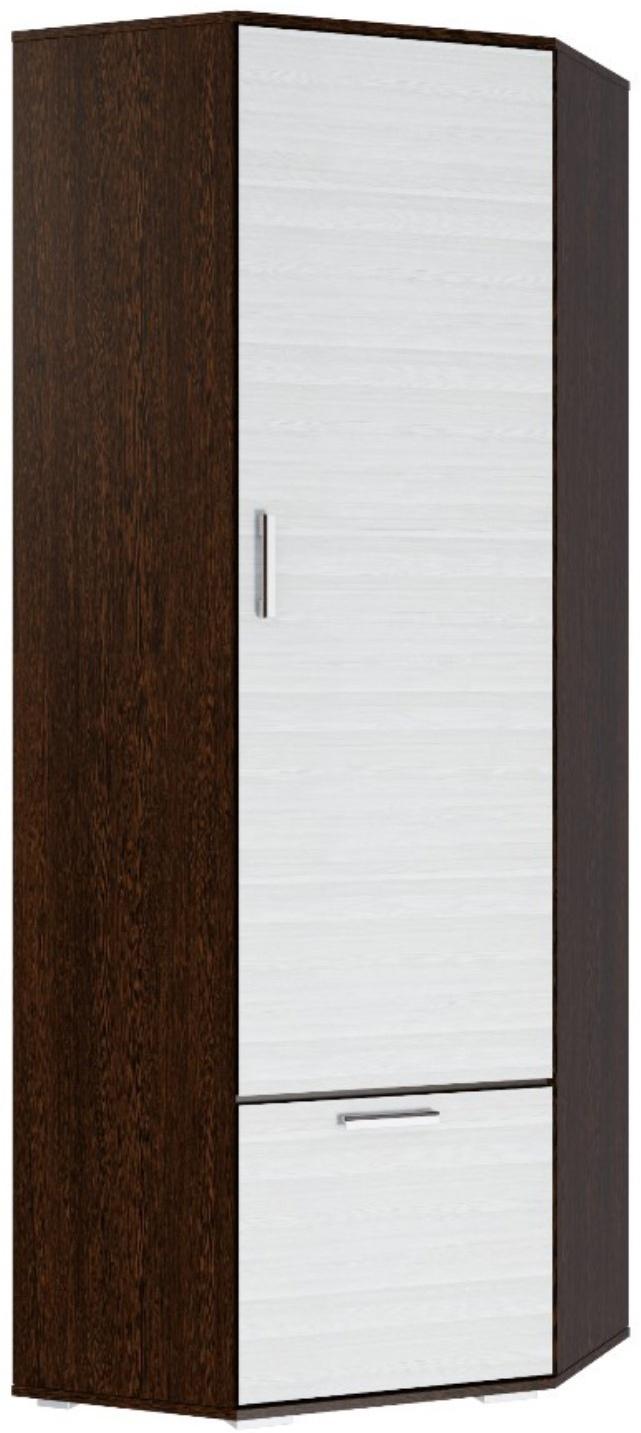 Шкаф угловой Ника, 701х701х2032х354, Венге/Лоредо