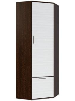 Шкаф угловой Ника, 701х701х2032х354, Венге/Лоредо