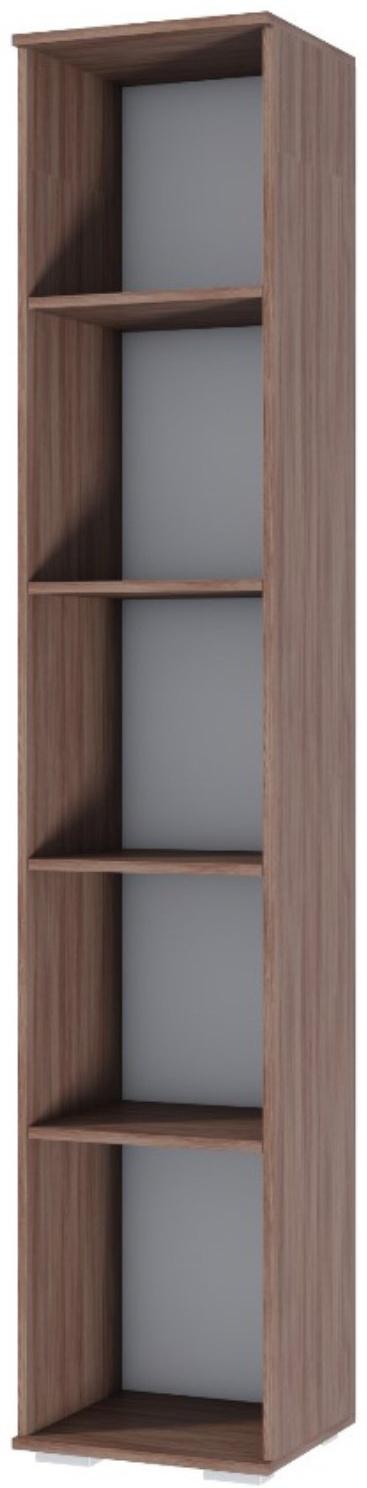 Шкаф бельевой Ника, 500х354х2032, Ясень шимо светлый/Ясень шимо темный