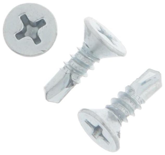 Саморез DIN7504-O, 4.2х13 мм, сверло, цинк, 1000 шт.