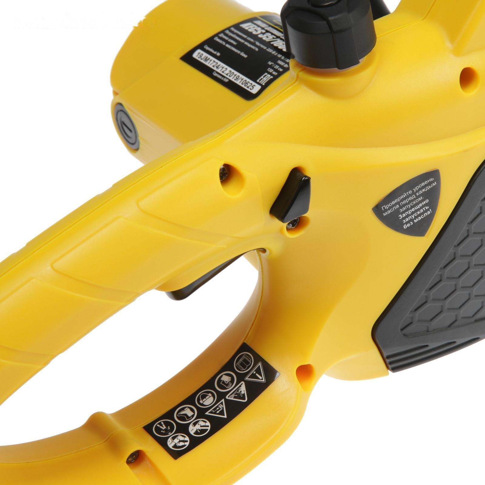 Пила цепная электрическая Kolner KECS 35/1600, 1600 Вт, 14