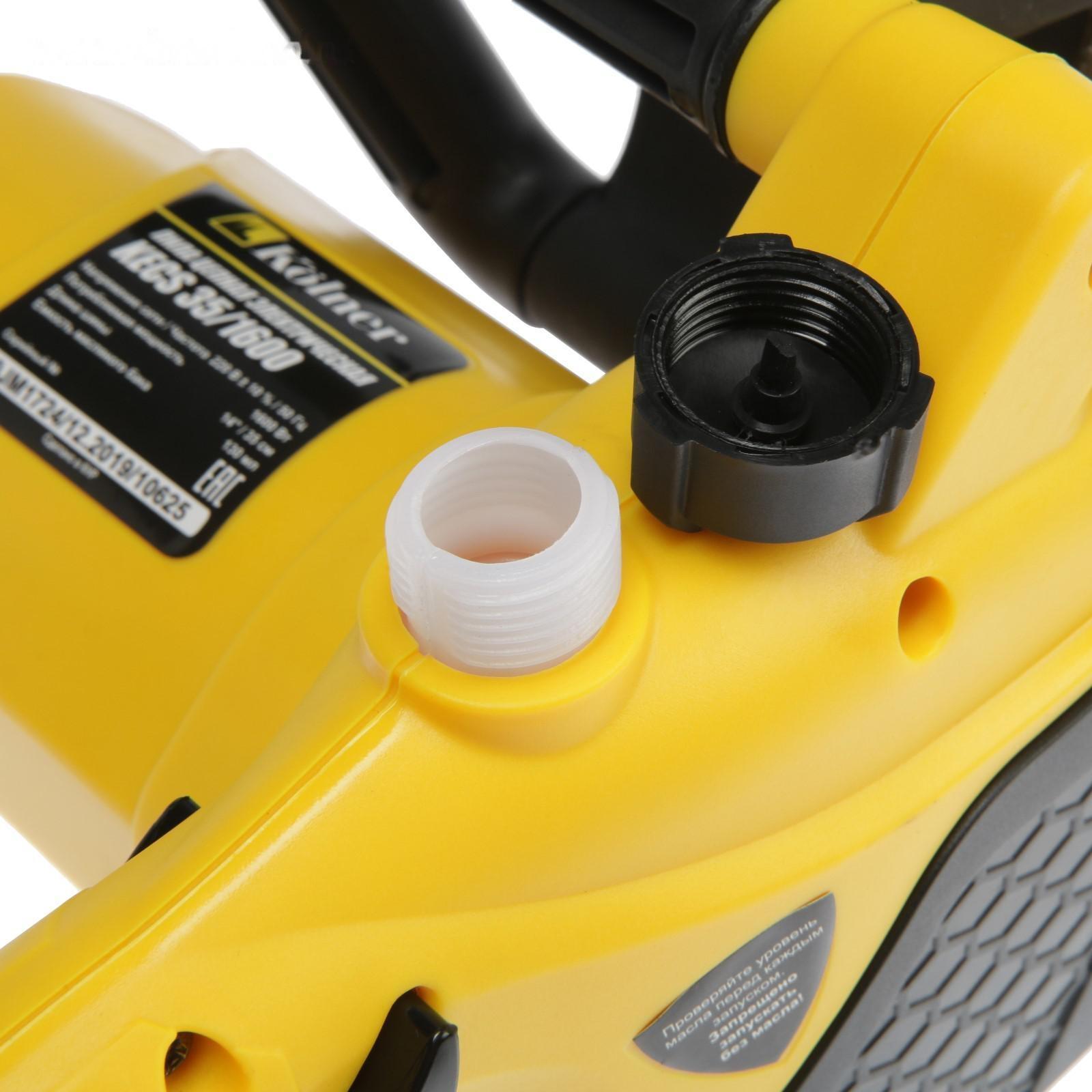 Пила цепная электрическая Kolner KECS 35/1600, 1600 Вт, 14