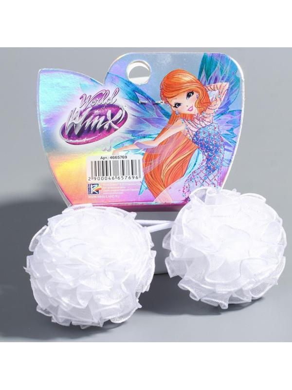 Набор 2 банта-резинки, ВИНКС, 3,5 см