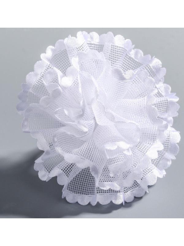 Бант белый, ВИНКС, 7,5 см