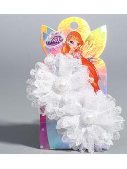 Набор бантов: гипюр, 2 шт., ВИНКС