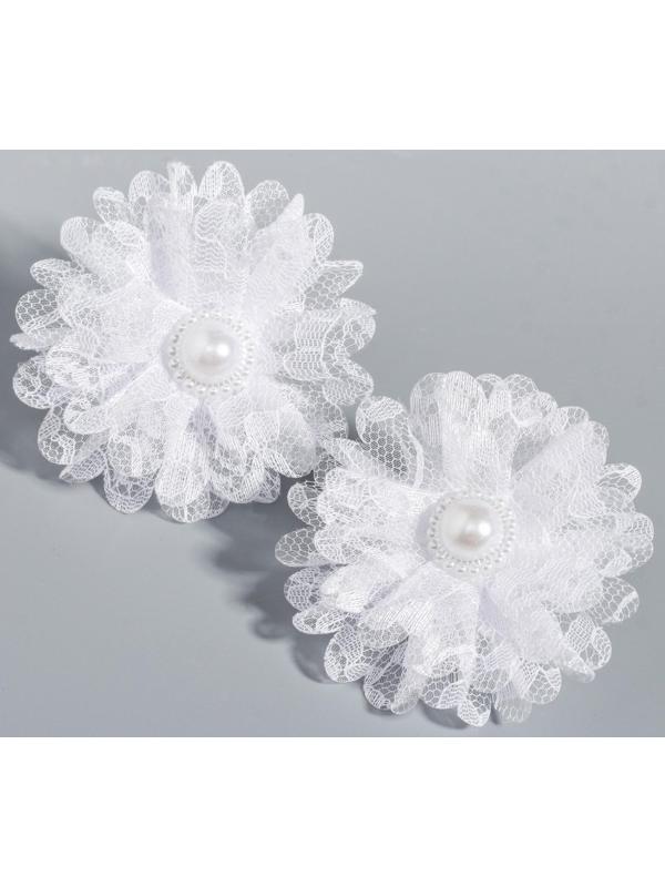 Набор бантов: гипюр, 2 шт., ВИНКС