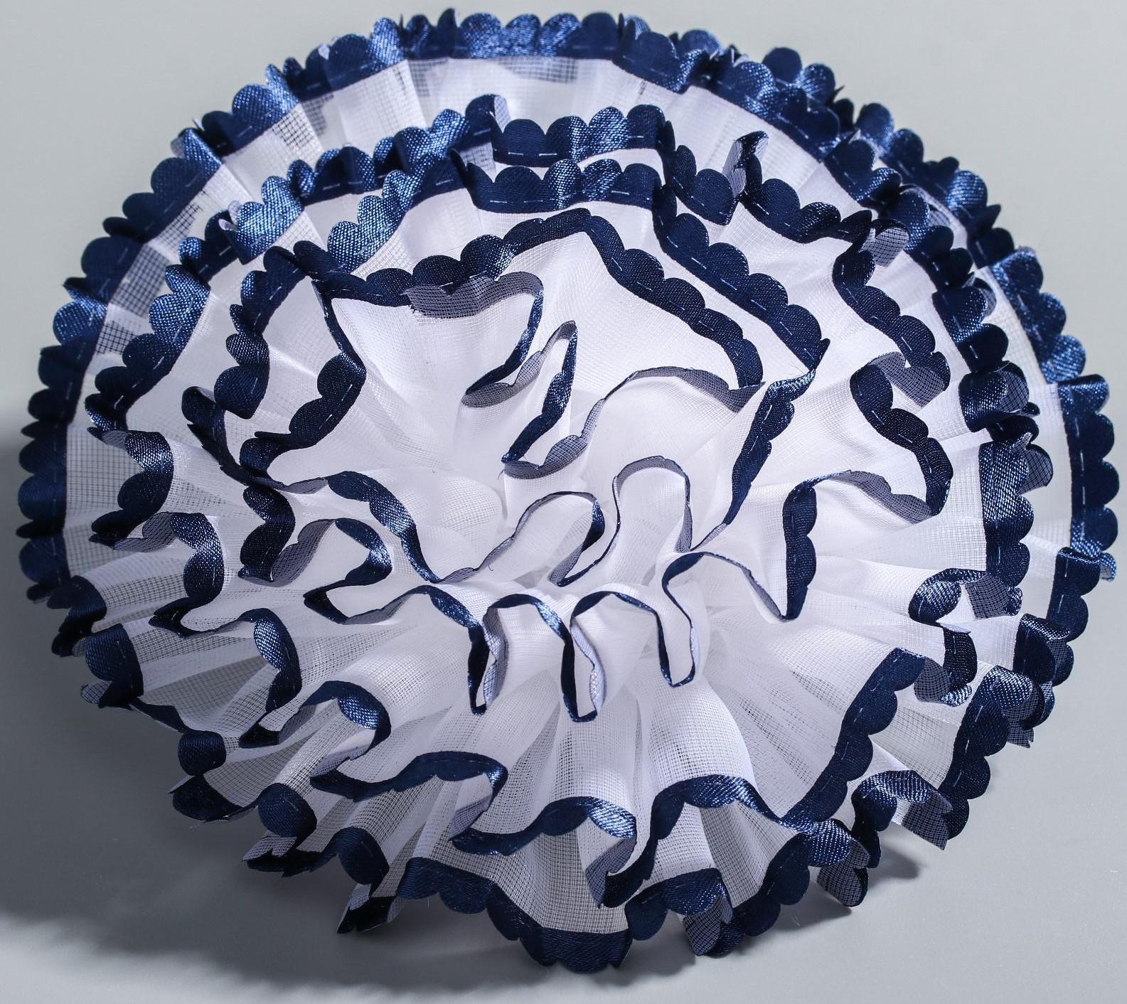 Бант пышный, ВИНКС, с синими лентами, 9 см