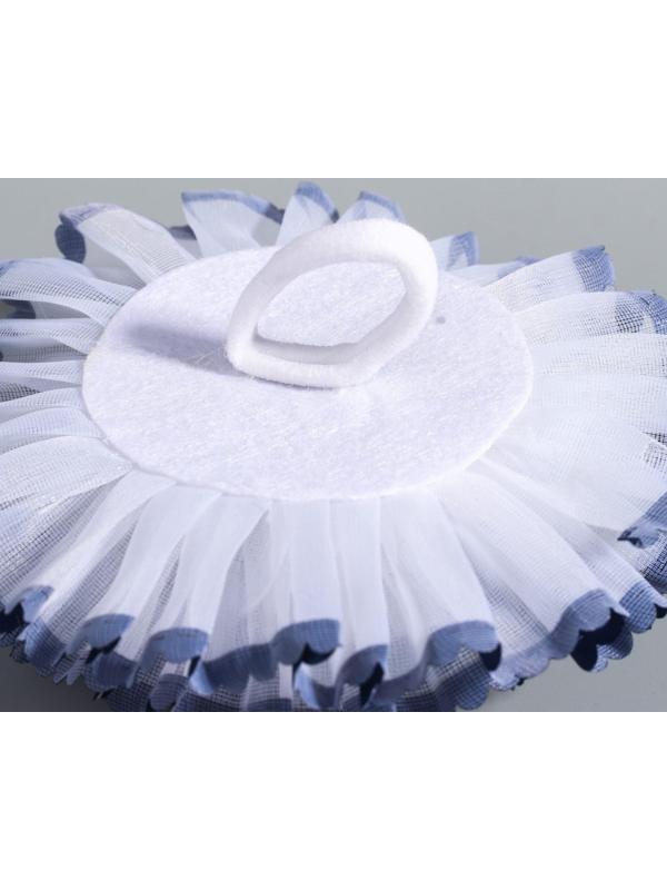 Бант пышный, ВИНКС, с синими лентами, 9 см