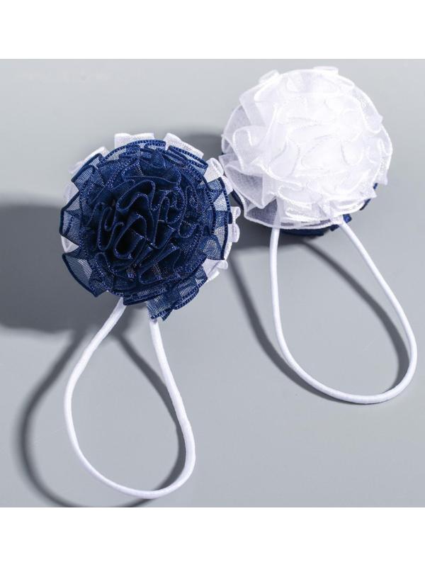 Набор 2 банта-резинки,  ВИНКС, с синими элементами, 4,5 см