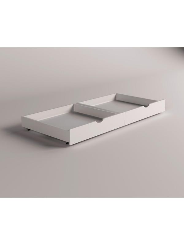 Ящики выкатные 2 шт, к кровати Сева, 1600х800, Белый