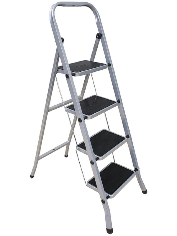 Стремянка PERILLA by Dogrular 605744, 4 широкие ступени, 20х30 см, 91 см, до 120 кг