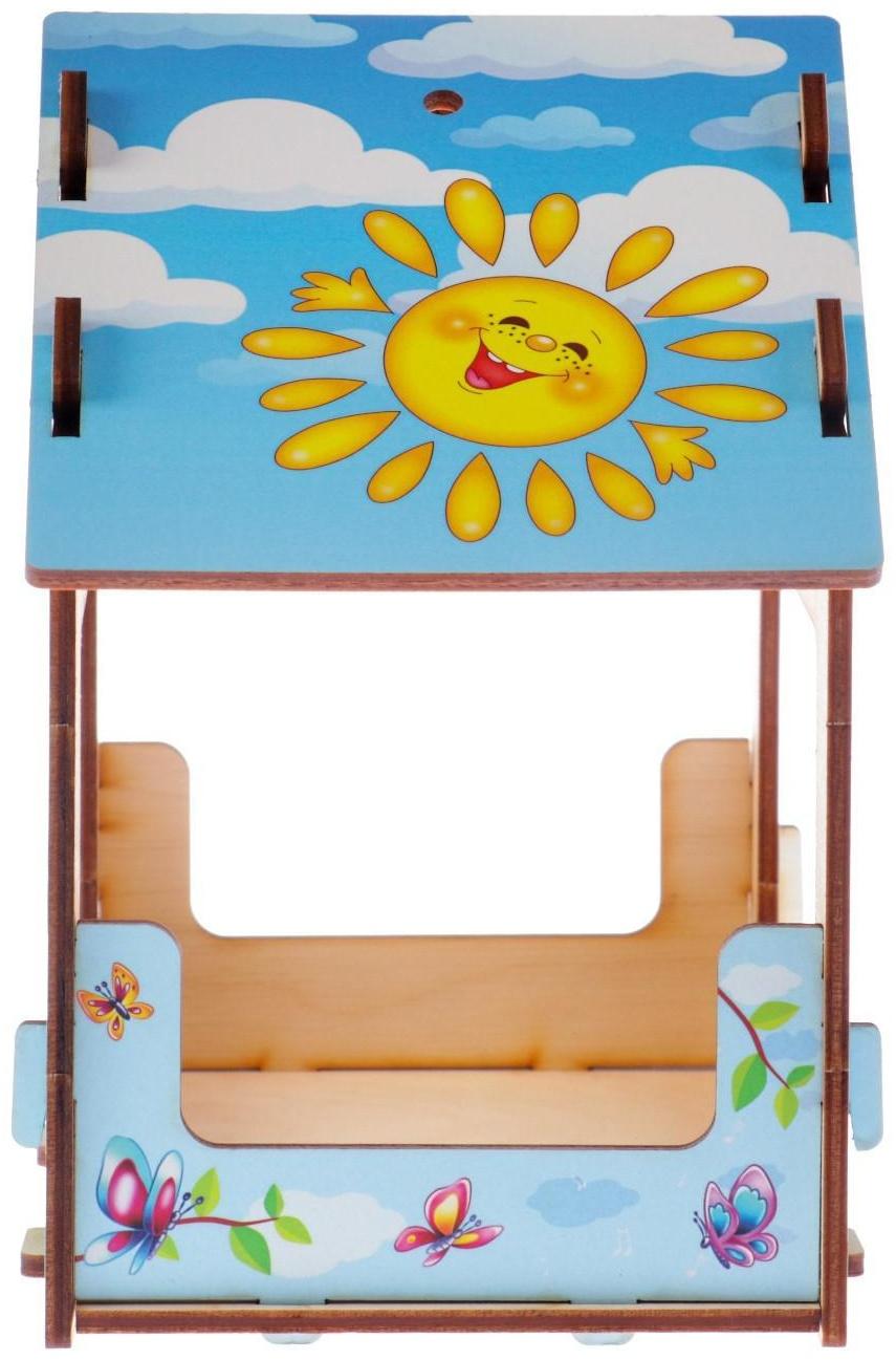 Кормушка деревянная 