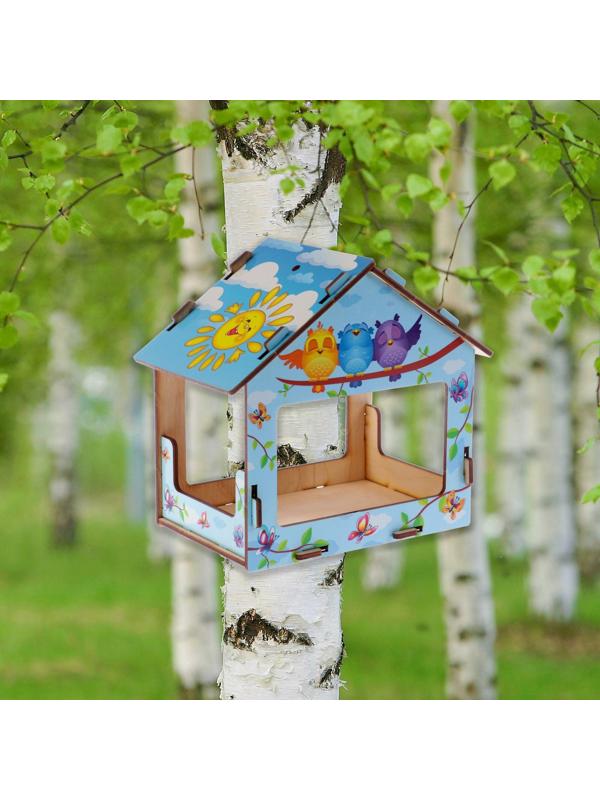 Кормушка деревянная 