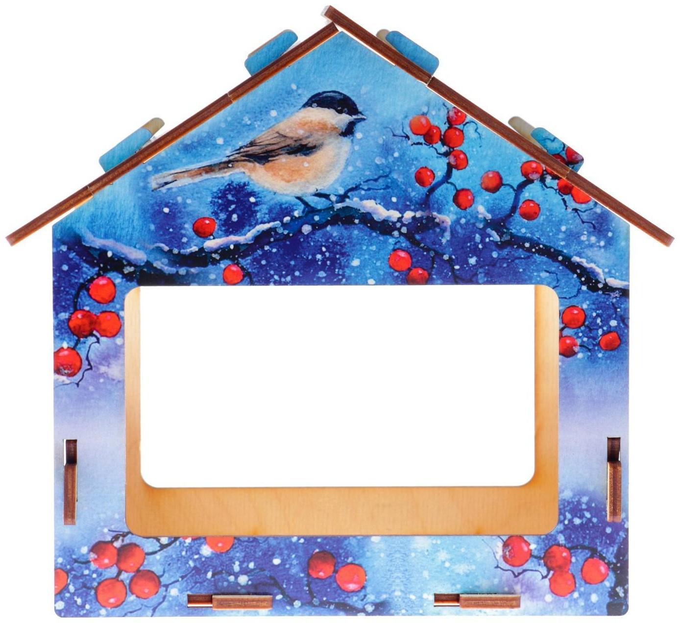 Кормушка деревянная 