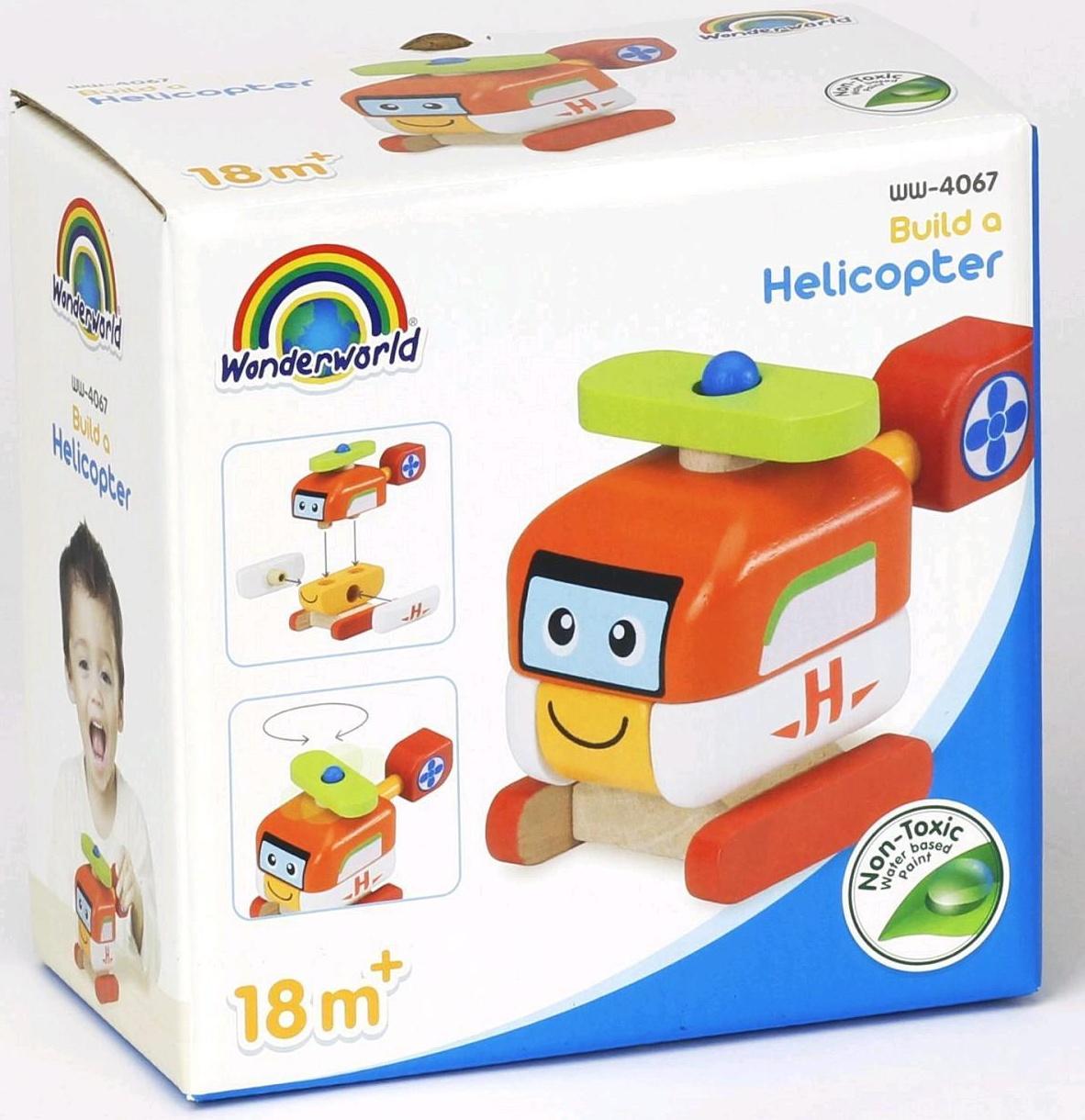 Игрушка-конструктор «Вертолёт, Miniworld»