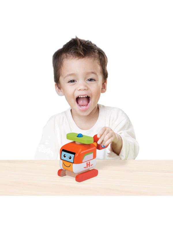 Игрушка-конструктор «Вертолёт, Miniworld»