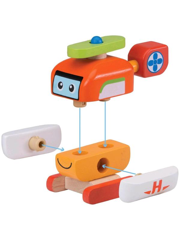 Игрушка-конструктор «Вертолёт, Miniworld»