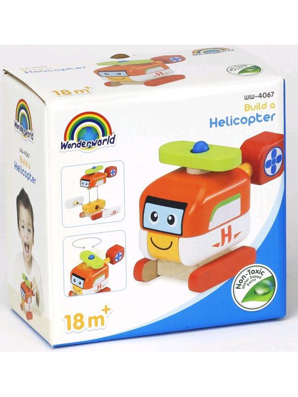Игрушка-конструктор «Вертолёт, Miniworld»