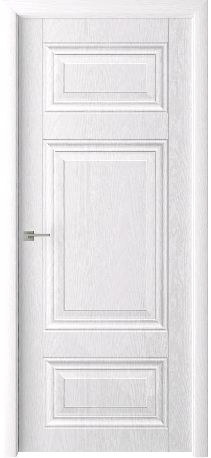 Дверное полотно «Элитекс 2», 800 × 2000 мм, глухое, цвет белый ясень