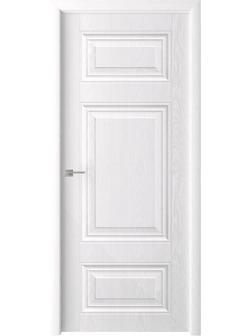 Дверное полотно «Элитекс 2», 800 × 2000 мм, глухое, цвет белый ясень