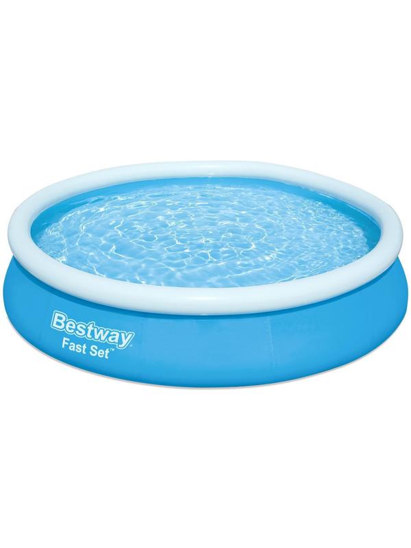 Бассейн надувной Fast Set 366 х 76 см, с фильтр-насосом 57274