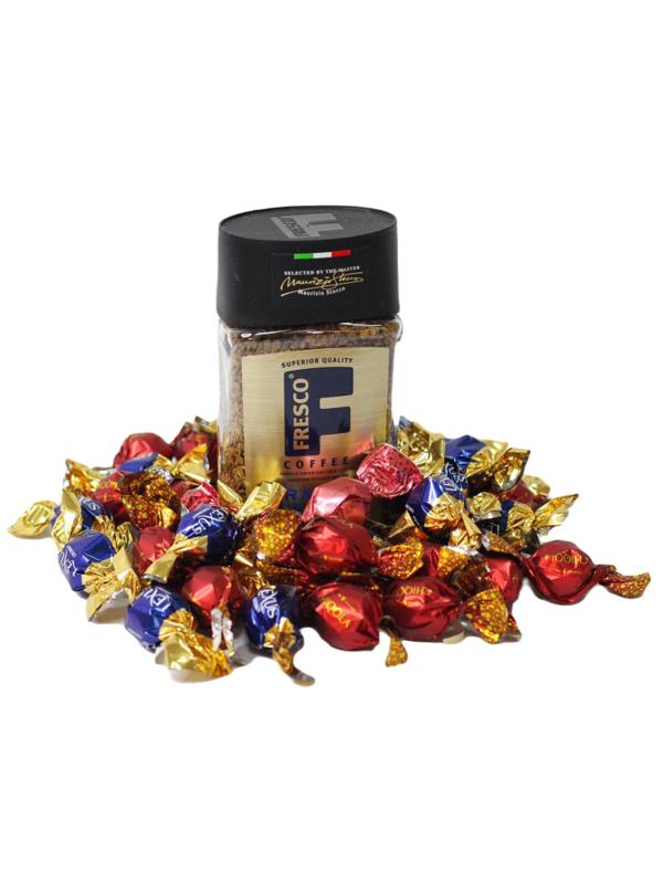 Набор подарочный Азбука праздника Кофейная продукт корз